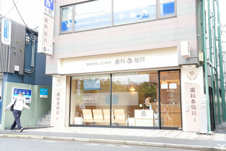 医院の外観です