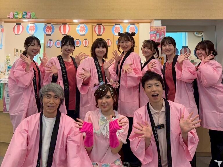 夏祭りの様子です