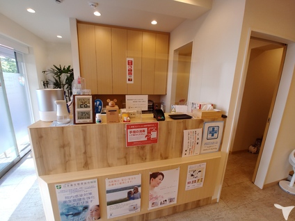 当院受付です