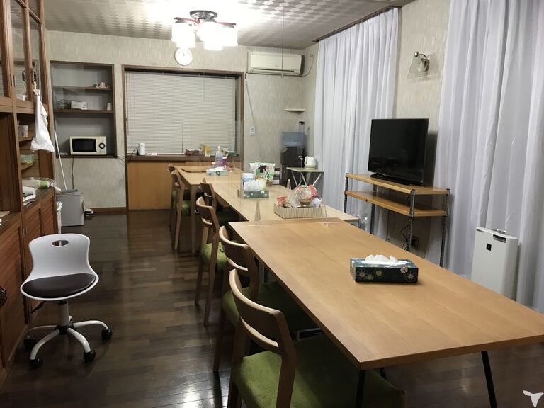 職員のための休憩棟