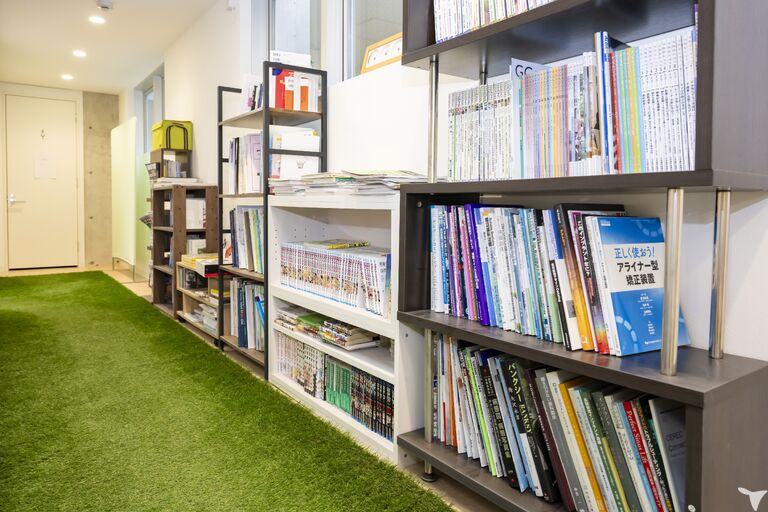 図書室もあります