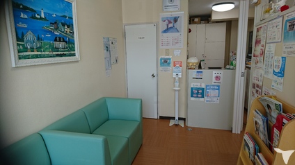 待合室です