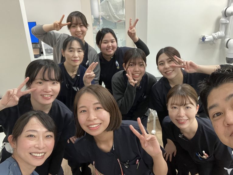 スタッフは笑顔、元気◎！