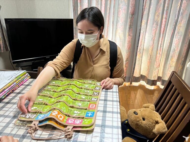 お薬カレンダーにセット中