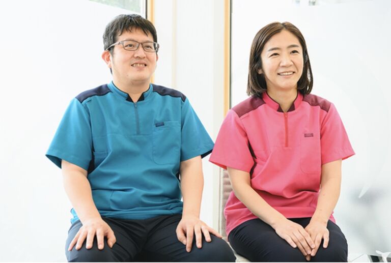 私達一緒に働きましょう！