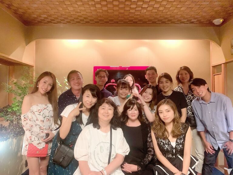集合写真（食事会）