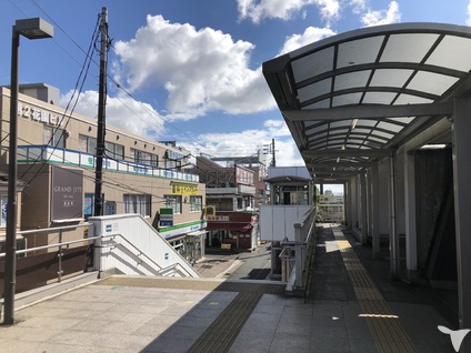 駅とほぼ直結