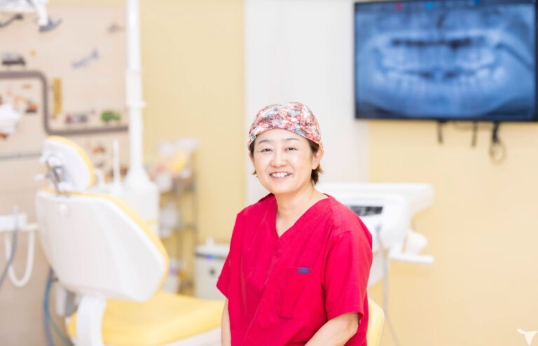 医院長の今井祐美子です
