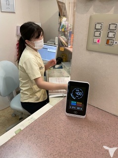 感染対策二酸化炭素測定器
