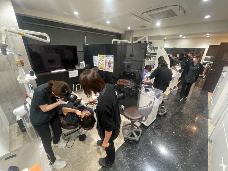 口腔内写真の練習