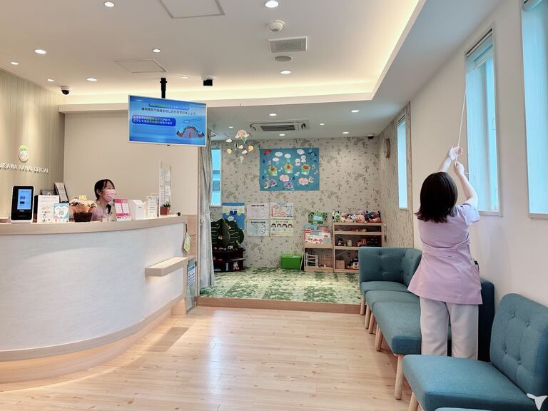 待合室とキッズスペース