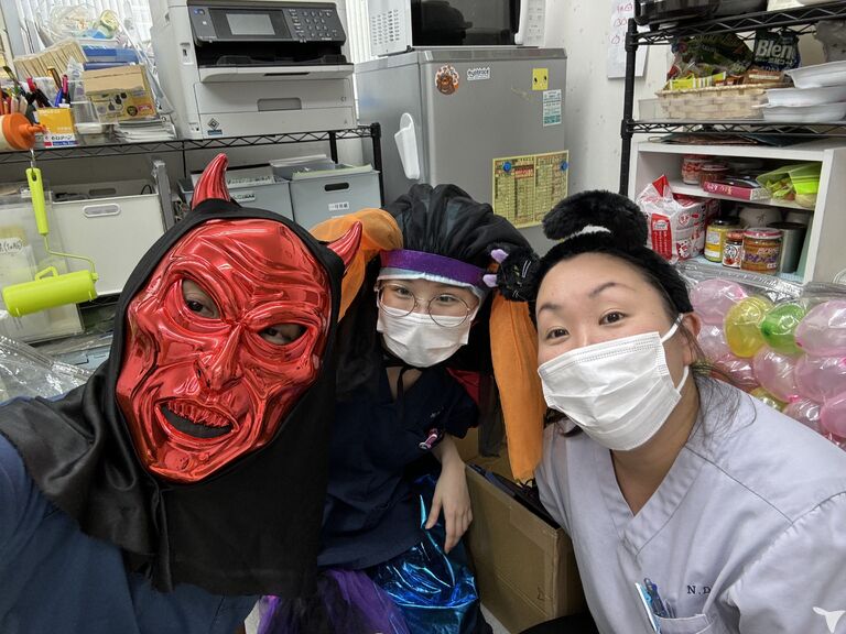 スタッフ仲良しです！