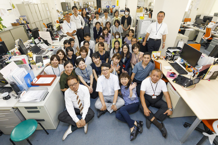 九州事業部事務所内