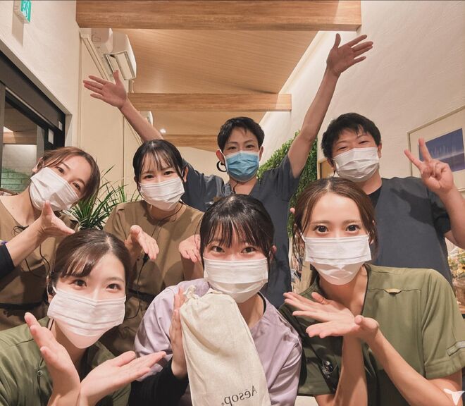 職場スタッフと