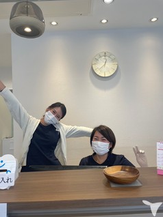 受付です