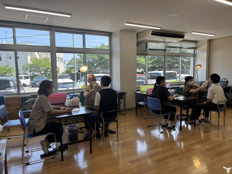 中学校の歯科検診！