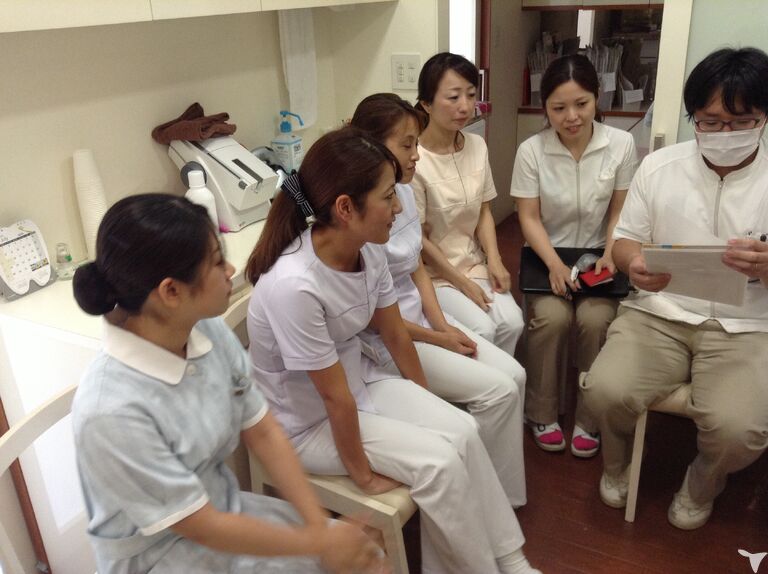 症例検討会の写真です