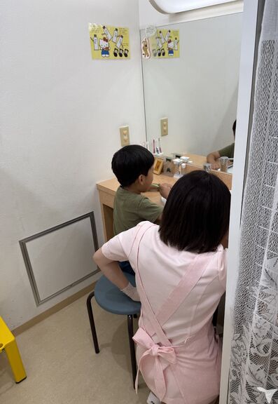 歯磨き指導