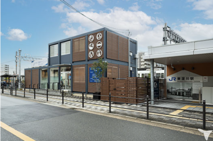 駅のすぐ隣で通勤に便利