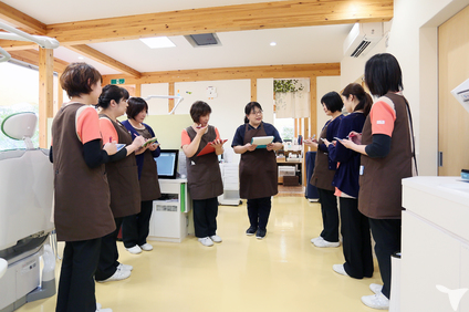 朝礼、ミーティング