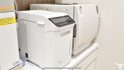 滅菌器具も充実