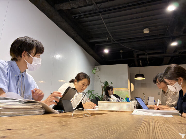 帰院後の申し送りの様子