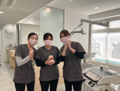 診療室にて