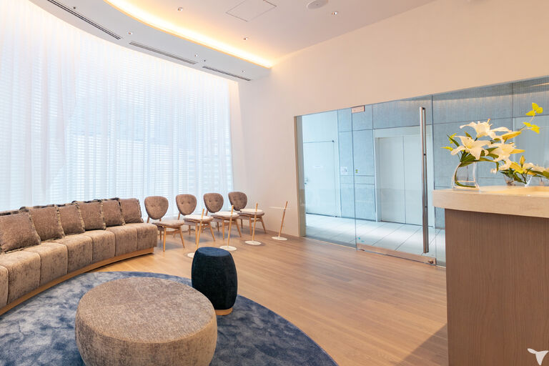 広々としたエントランス