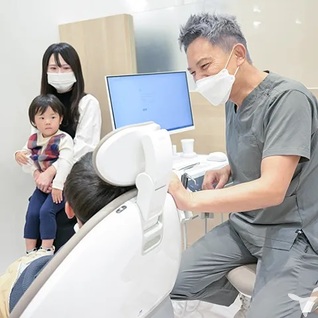 小児診療の様子