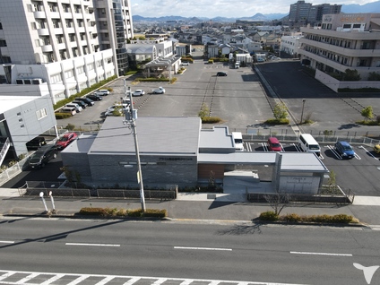 医院外観（ドローン撮影）