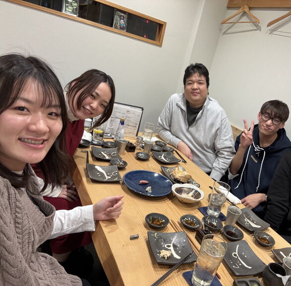 食事会で相談できます。