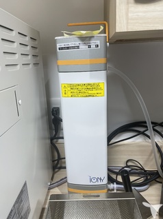 滅菌器の水も楽々
