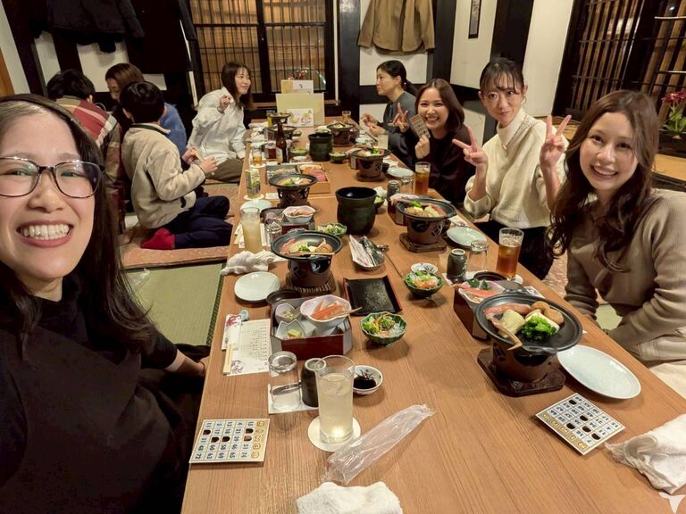 忘年会です。