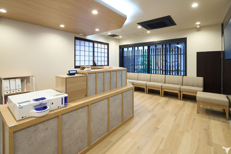 昨年開院した綺麗な院内
