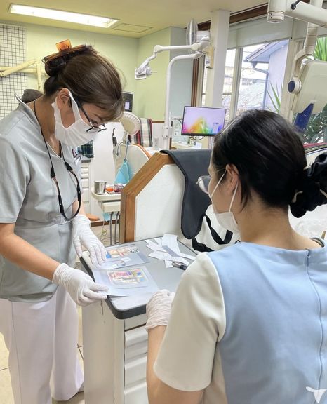 診療前風景の一コマ
