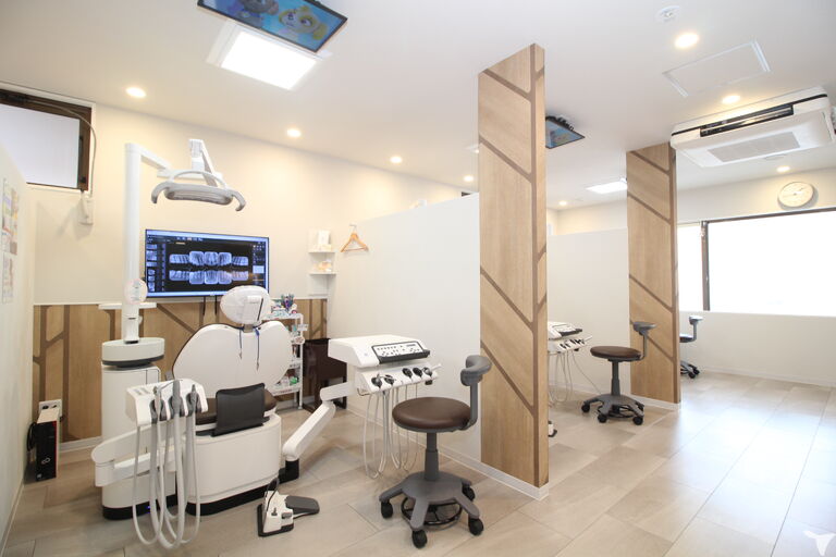 清潔な院内です