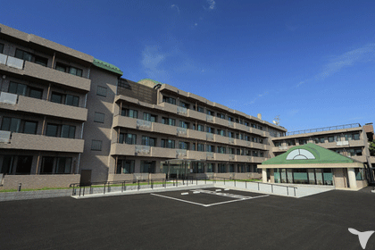 施設内に事務所があります
