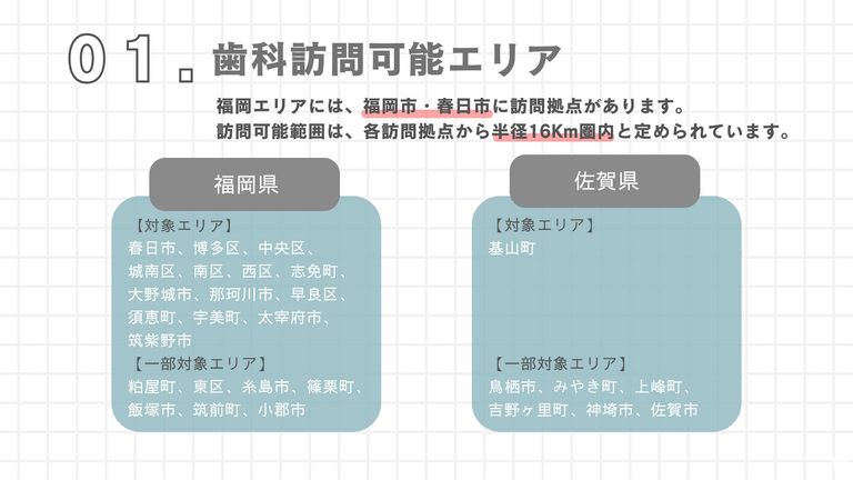＊訪問可能エリア＊