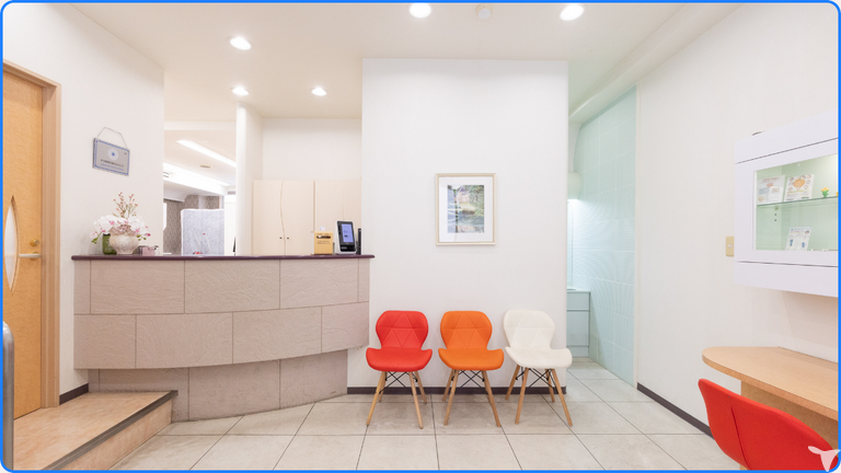 受付、待ち合い室