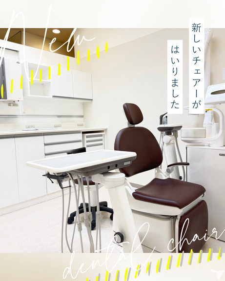 新しいチェアーが入りまし