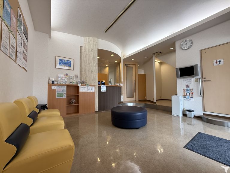待合室から見た風景