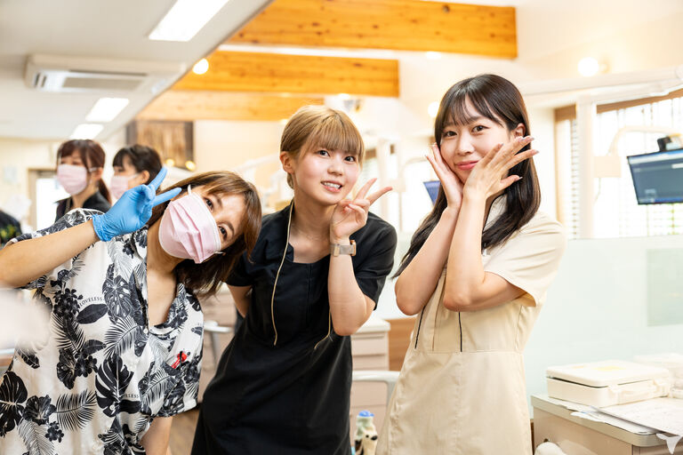 職種間を問わず仲良し！