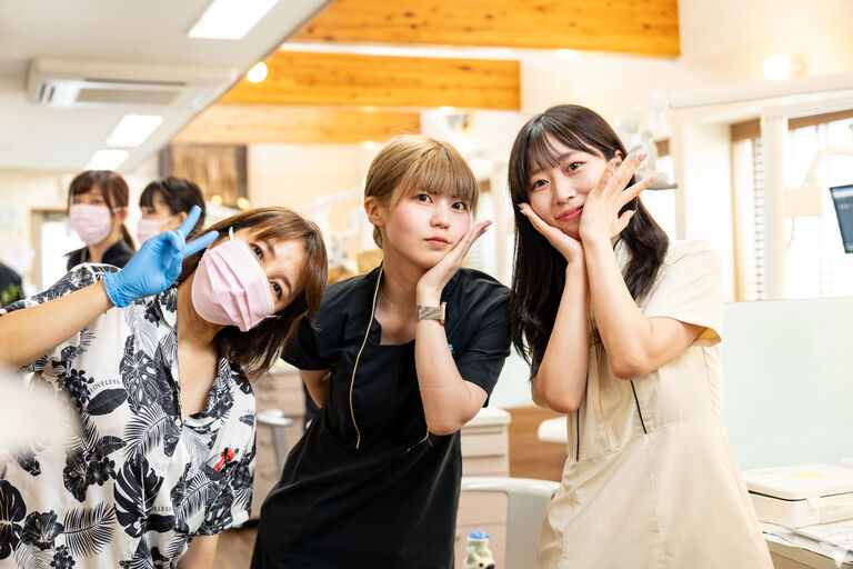 人間関係の良さが自慢！