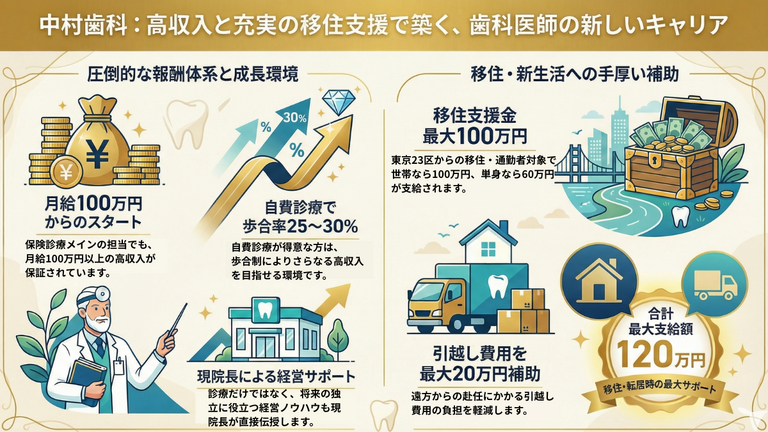 中村歯科の歯科医師求人の画像（2枚目）