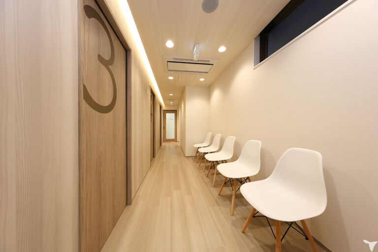 清潔感ある院内！