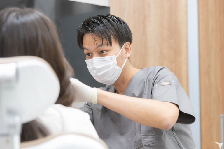 診療風景です。