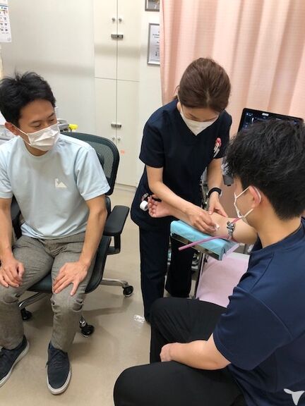 看護の様子