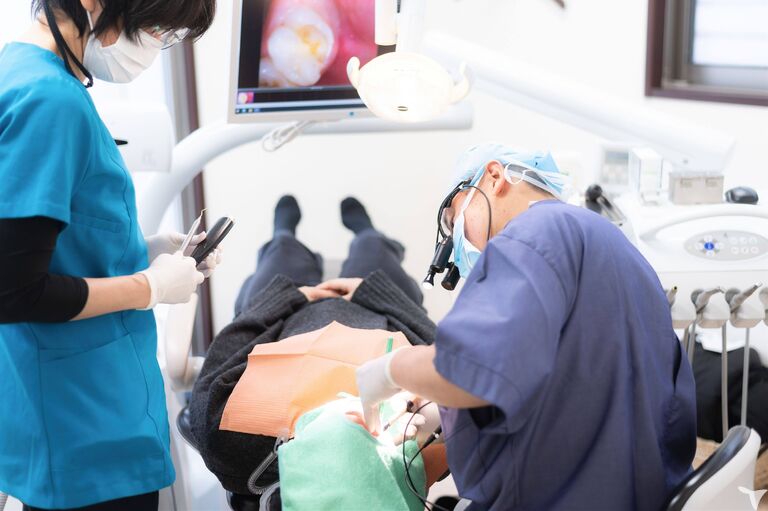 アシスタント風景