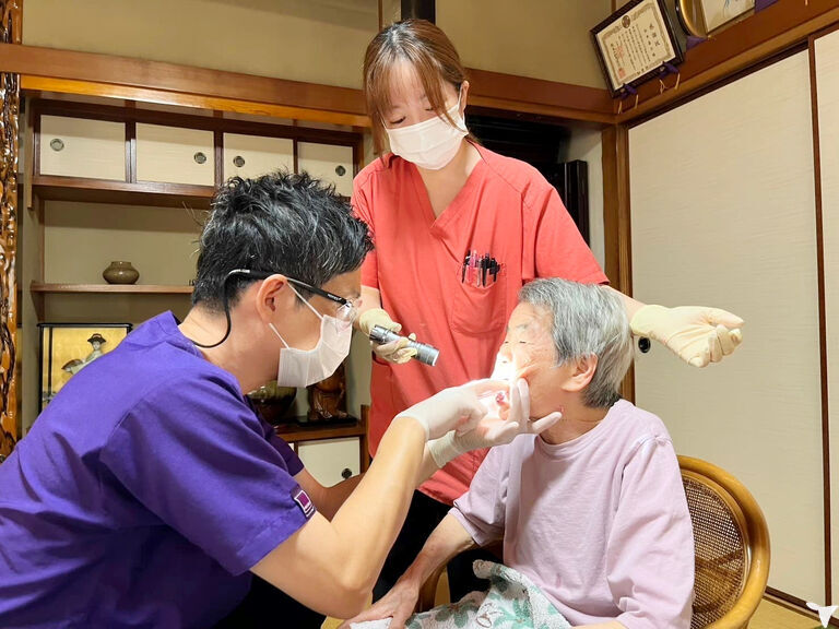 訪問診療の様子
