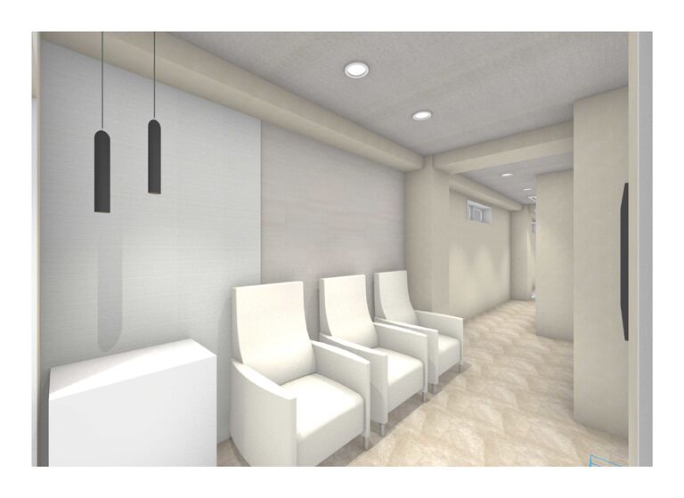 パース図　待合